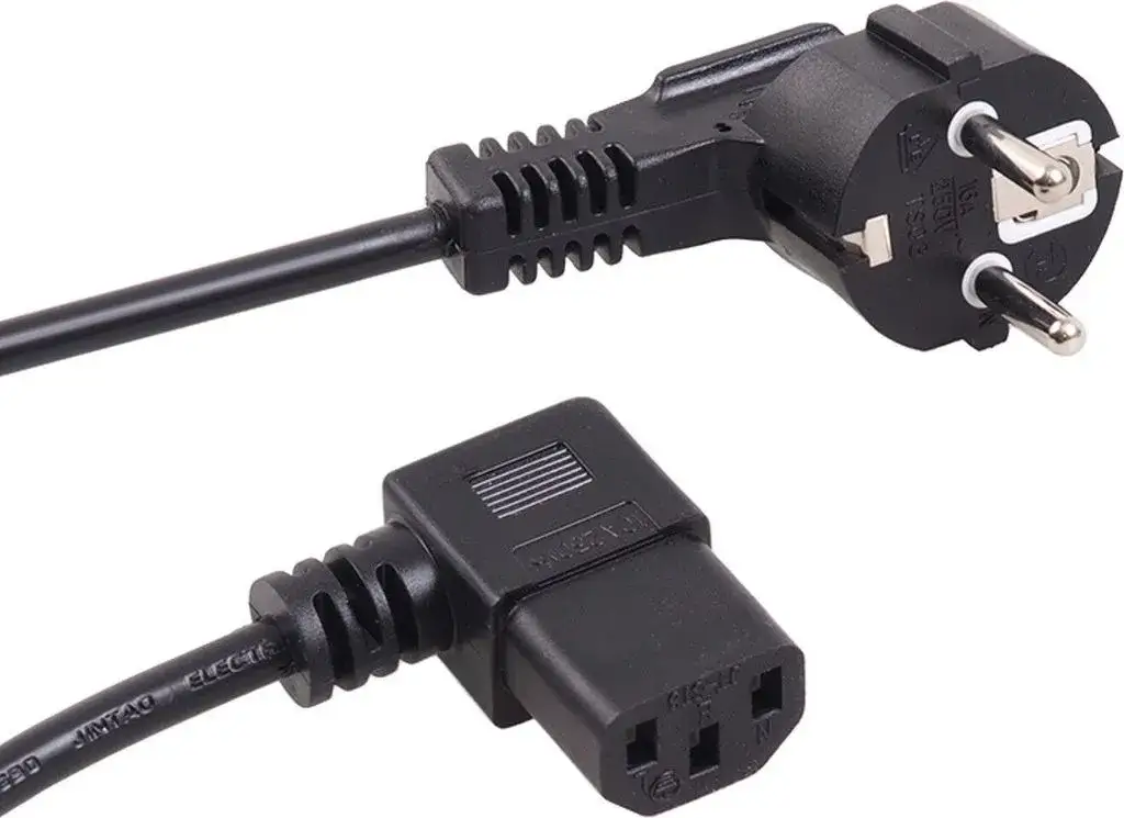Zdjęcie Kątowy kabel zasilający: tajny sposób na porządek w biurze 2025