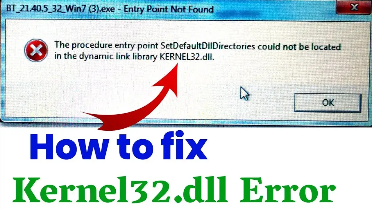 Zdjęcie Jak naprawić Kernel32 DLL w Windows 7: Proste kroki do naprawy
